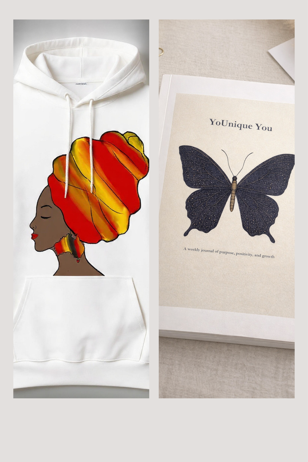 Younique You Journal + Mama Australia Hoodie